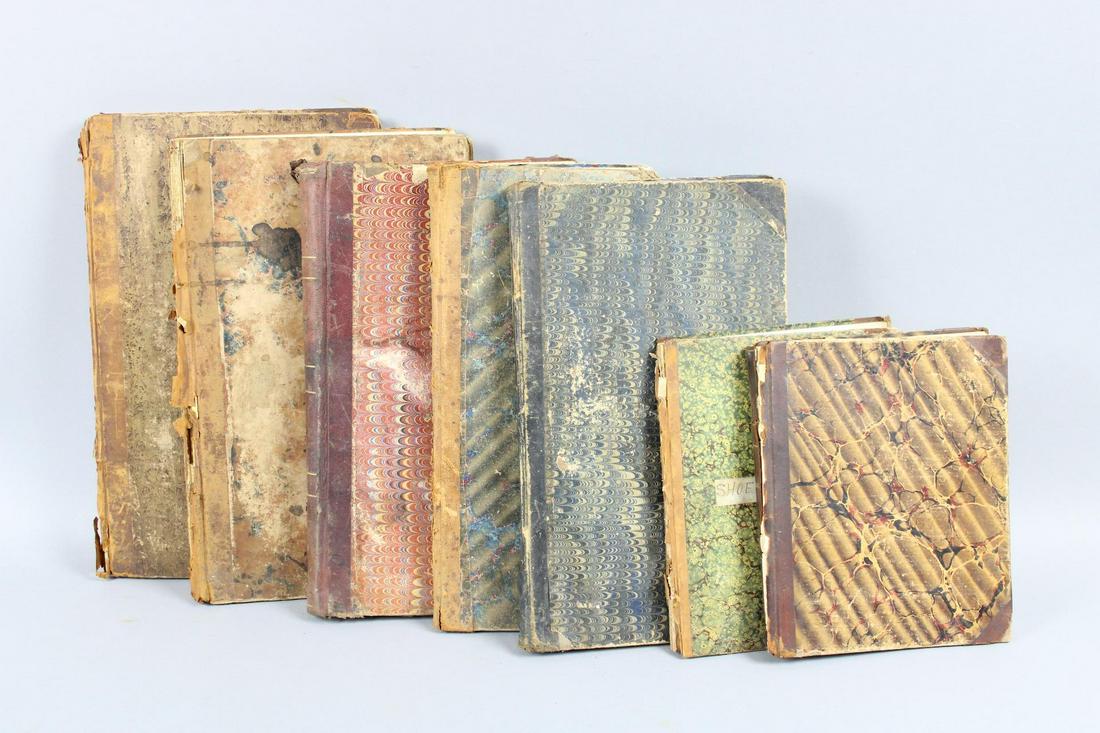 Lot of 7 Assorted Antique Ledgers (1 of 16)