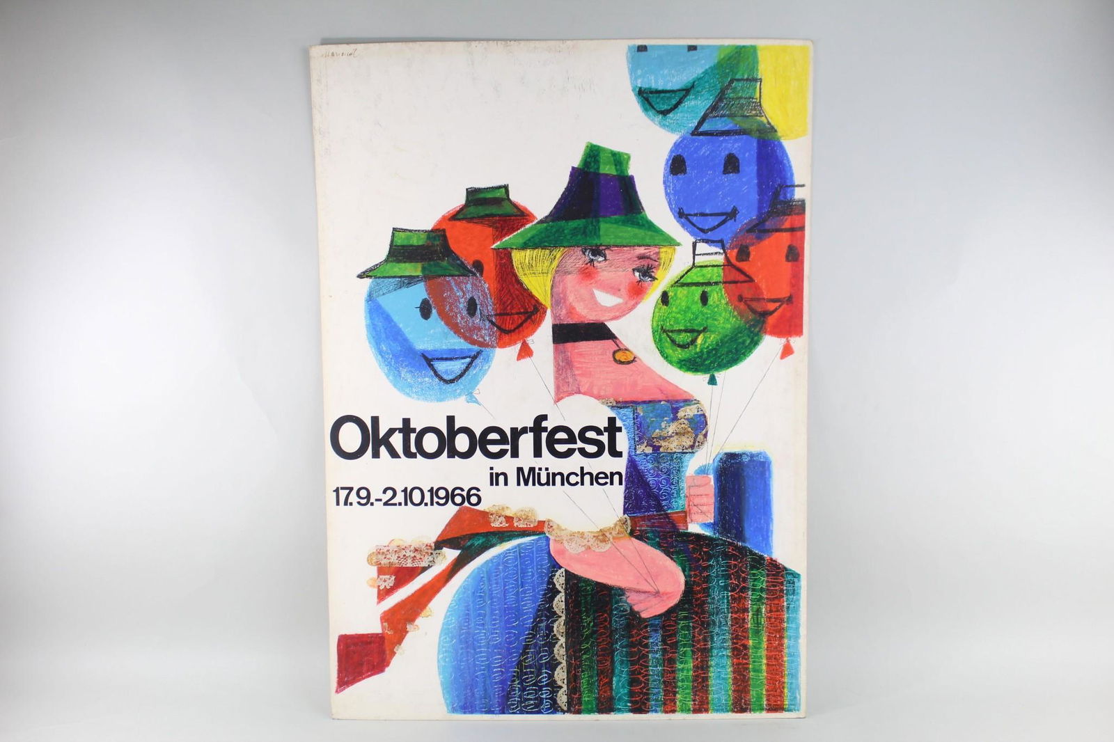 Mid-Century Modern Octoberfest Poster Original Artwork Painting No.8 (1 of 8)