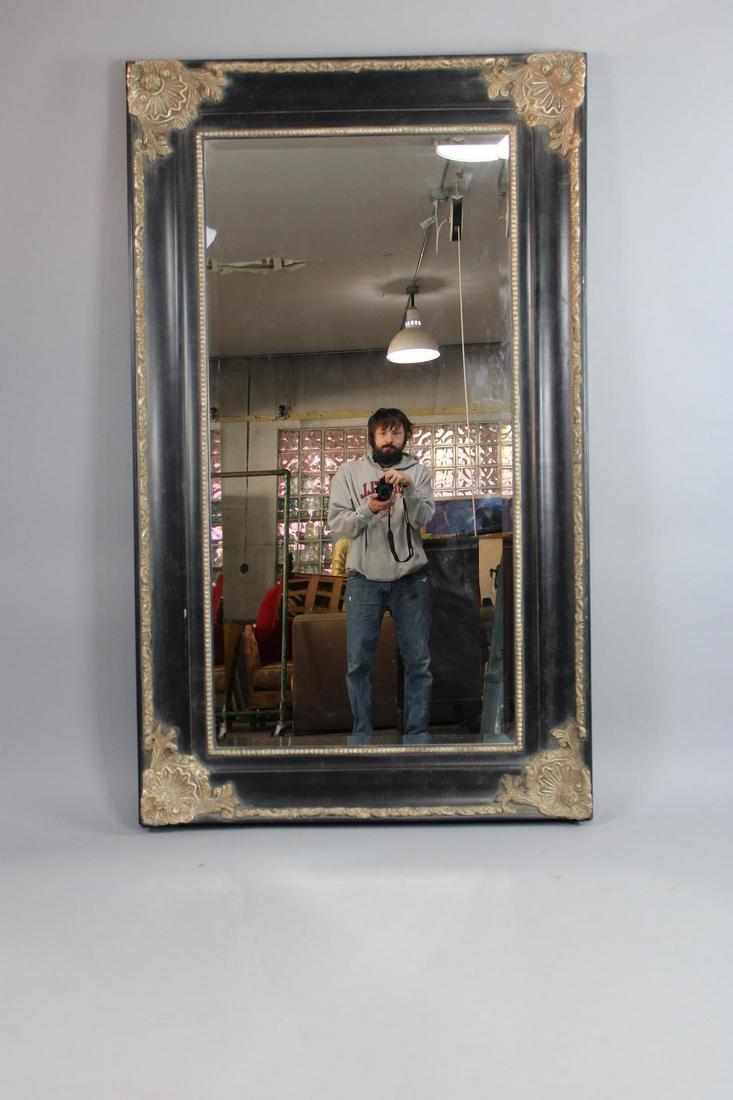 Ornate Black & Gold Wall Mirror (1 of 11)