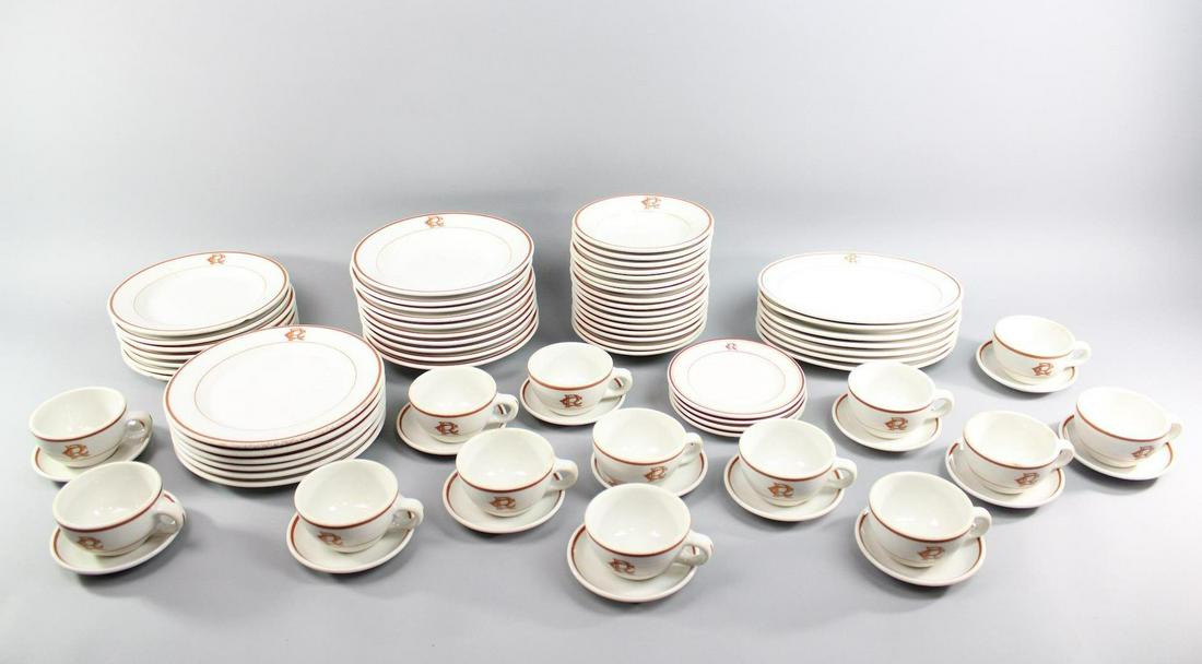 Large 70 Pc Lot Restaurant China, Rittenhouse Club Philadelphia (1 of 20)