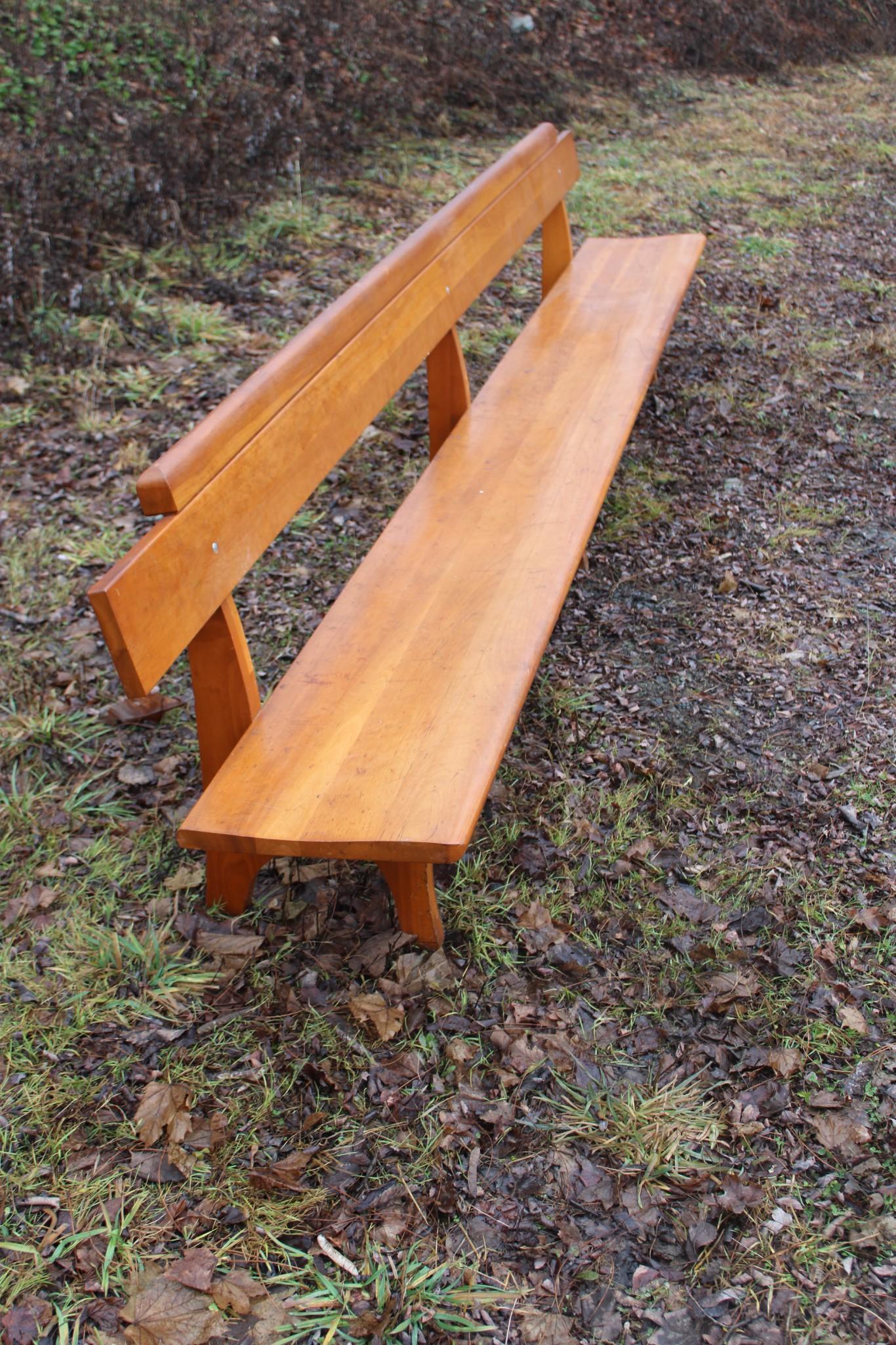 12 Ft Long Modern Church Style Bench, 2 of 2 (1 of 18)