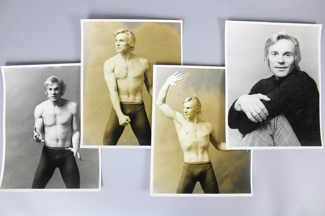 Kenn Duncan Photographs; Male Ballet Dancers, Vyacheslav Gordeev & Vladimir Vasiliev: Kenn Duncan American Photographer 1928 -1986. Lot of 28 Kenn Duncan B&W Photographs; Russian Dancers Vyacheslav Gordeev and Vladimir Vasiliev. Dated 1976. Quantity: 28 Size 14 x 11 in and 13.25 x 9.5 