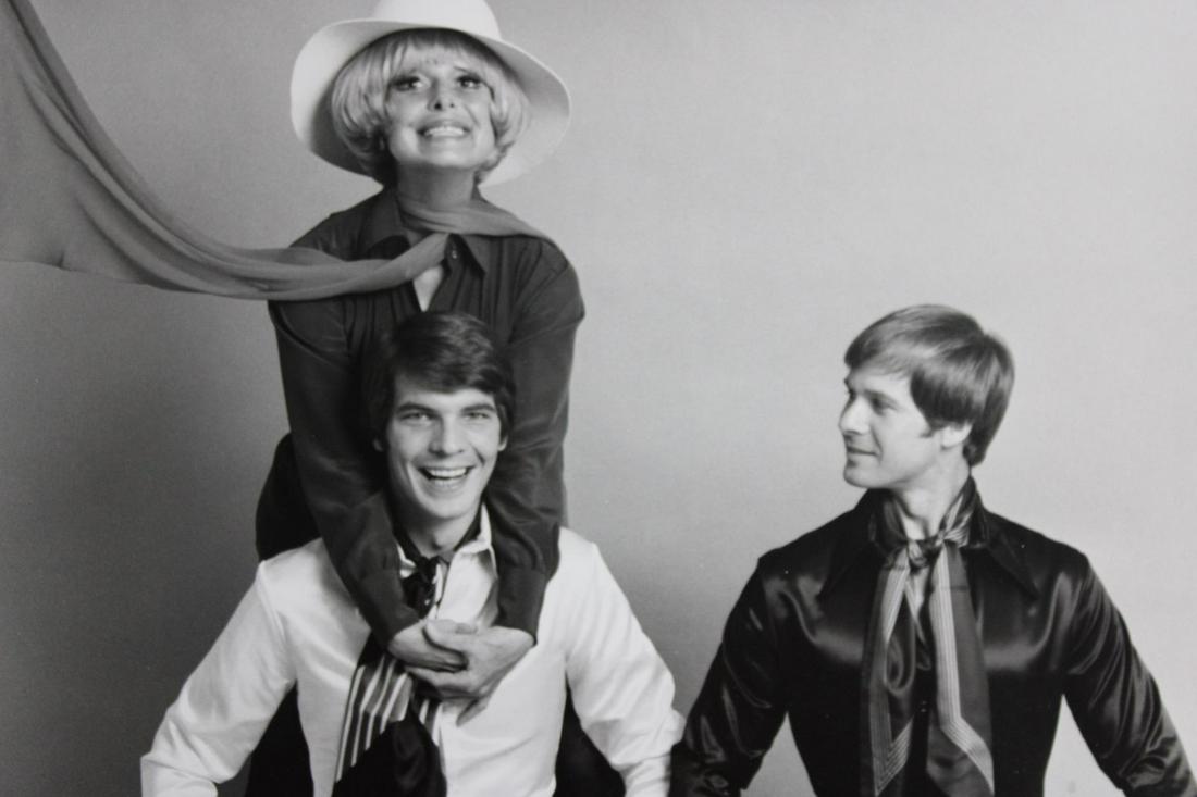 Kenn Duncan Photographs; Broadway Star Carol Channing for After Dark Magazine: Kenn Duncan American Photographer 1928 -1986. Lot of 7 Kenn Duncan B&W photos of Broadway Star Carol Channing and 2 male performers, some in sailor outfits, for After Dark magazine. These photos are f