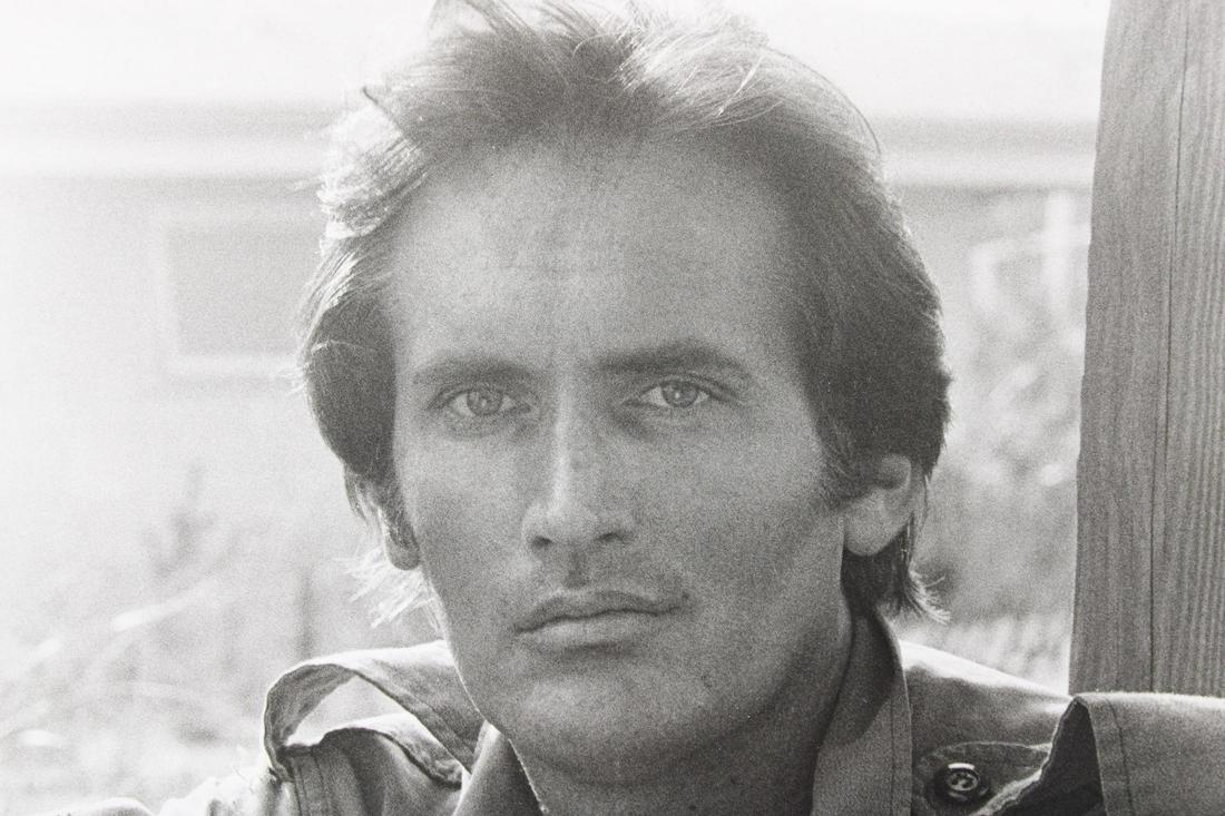 Bruce Weber Photograph; Craig Vandenburgh: Bruce Weber, American Photographer b. 1946. This lot includes a photograph of Craig Vandenburgh with his arms resting on his knees. Quantity: 1 Size 14 x 11 in Photographer: Bruce Weber Condition: (1 