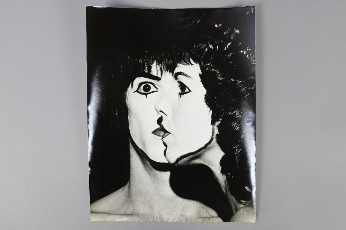 Jack Mitchell Photographs; Mime Duo Yarnell & Shields for After Dark, 1974: Jack Mitchell, American Photographer 1925- 2013.Single black and white photograph of the mime duo Yarnell & Shields. Published in After Dark magazine August 1974; from the archive of After Dark magazi