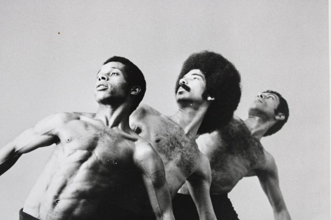 Kenn Duncan Photograph; George Faison Universal Dance Experience: Kenn Duncan American Photographer 1928 -1986. Lot of 3 B&W photos of African-American dancers which we believe to be Loretta Abbott and the George Faison Universal Dance Experience. Undated but from 1