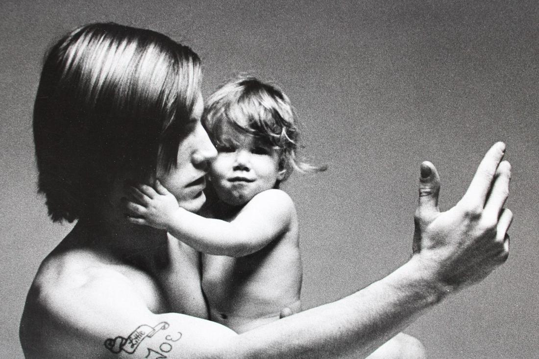 Francesco Scavullo Photograph; Joe Dallesandro w/Child: Francesco Scavullo American Photographer 1921 - 2004. This lot includes 3 large black & white photographs of Joe Dallesandro with a small child. Joe Dallesandro was a Warhol Superstar and gay sex symb