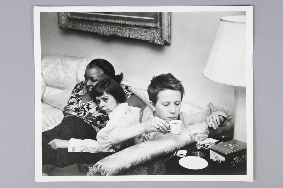 Ruth Orkin Photography; Opening Night of The Member of the Wedding: Ruth Orkin American Photographer 1921 - 1985. This is a photograph for the Whitkin Gallery. It is a photograph of the opening night party for The Member of the Wedding. Julie Harris Ethel Waters.Quant