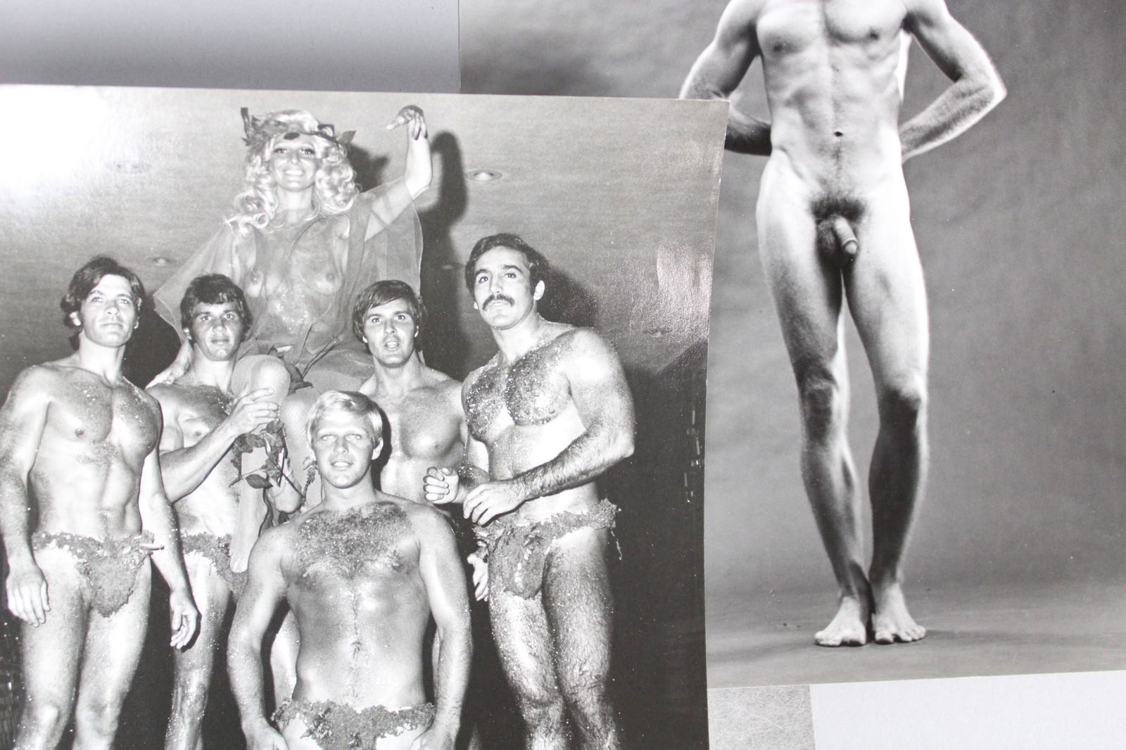 David Vance Photographs; Male & Female Nudes 1970s: David Vance Photographs. Lot of 13 B&W photos of male & female nudes. These photos are from the early 1970s and from the archive of After Dark Magazine. Quantity: 13 Size 8 x 10 in Photographer David