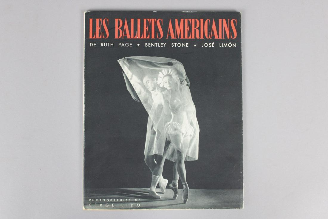Les Ballets Americains de Ruth Page, Bentley Stone, Jose Limon, Photos by Serge Lido: Softcover dance publication in French, Les Ballets Americains de Ruth Page, Bentley Stone, Jose Limon. Photos by Serge Lido. No publication date. Quantity: 1 Size 12 x 9.5 Photographer Serge Lido Cond