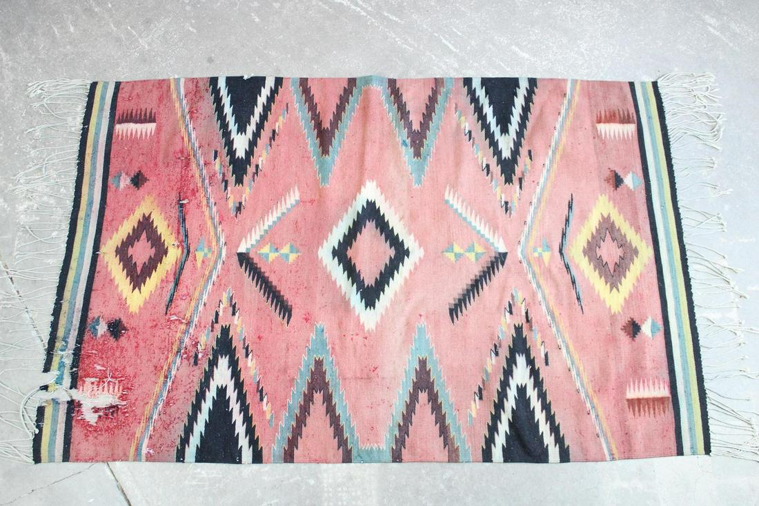 6 x 4 ft Red Kilim Rug (1 of 8)