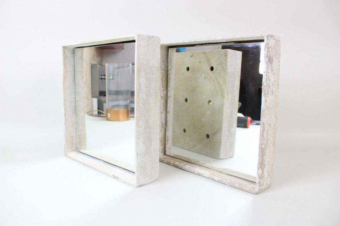 Pair of Willy Guhl Mid Century Modern Mirrors (1 of 11)