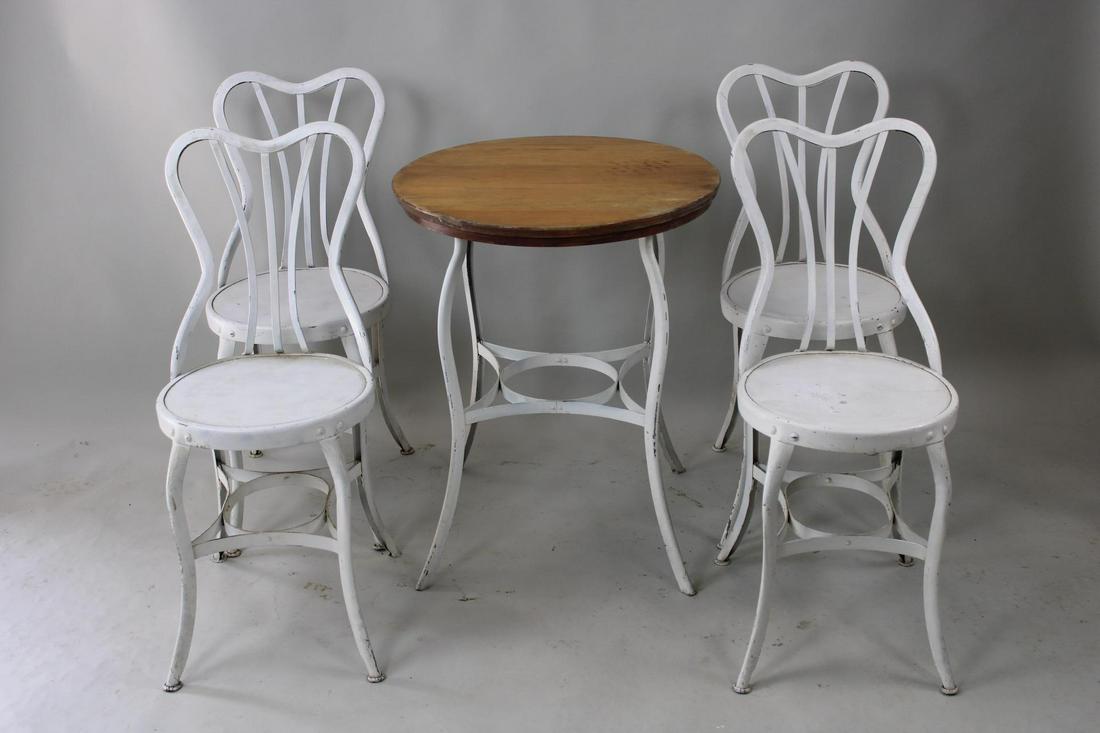 Toledo Soda Fountain Chairs & Table Set (1 of 13)
