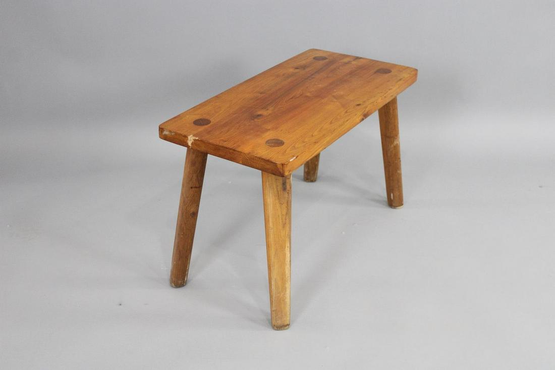 Primitive Peg Leg Bench/Stool (1 of 9)
