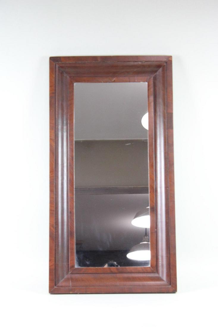 Empire Ogee Mahogany Tall Rectangular Mirror (1 of 8)
