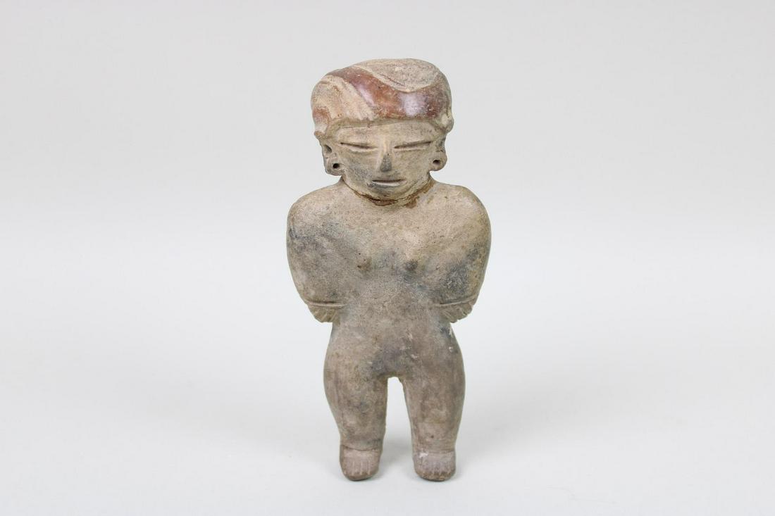 Pre-Columbian Standing Pierced Figure (1 of 12)