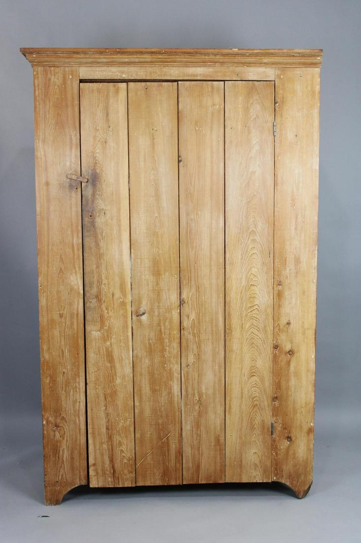 Primitive Pine Wood Cupboard Cabinet (1 of 15)
