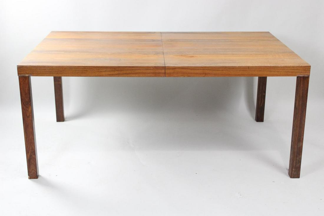 Mid Century Modern Mixed Wood Cubist Dining Table (1 of 12)