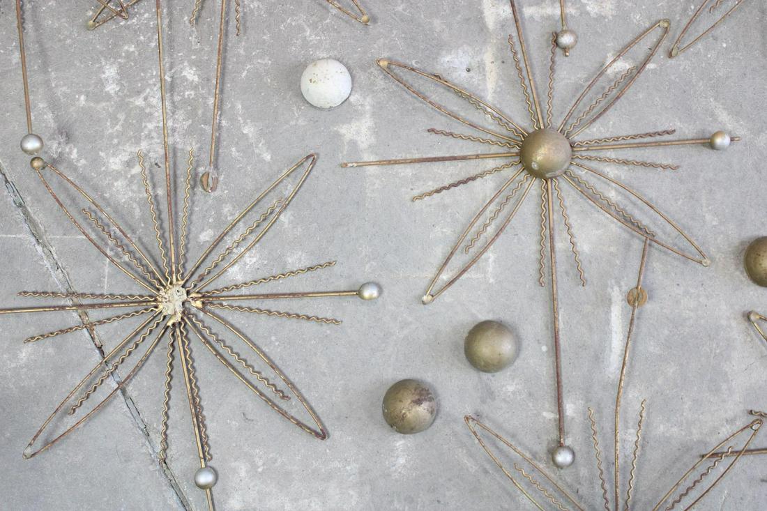 Set of 19 Mid-Century Modern Architectural Star Decorations (1 of 15)