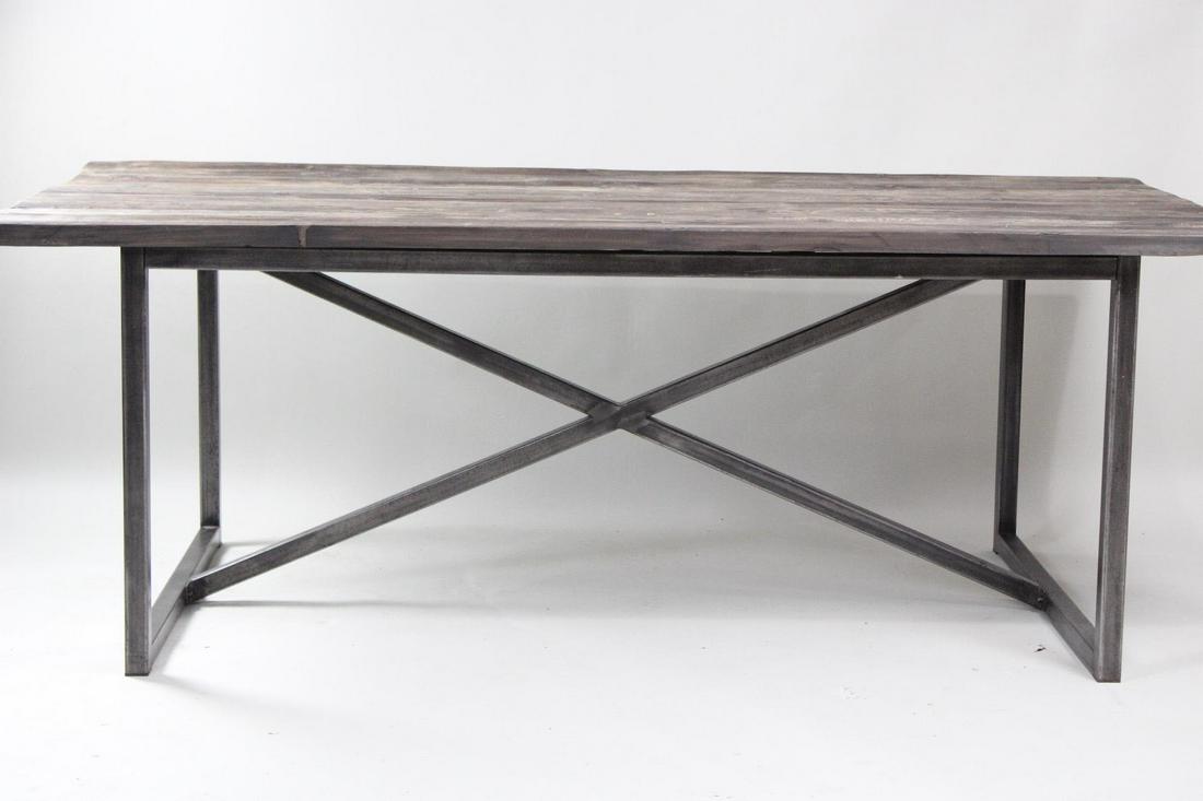 Restoration Hardware Industrial Primitive Dining Table (1 of 8)