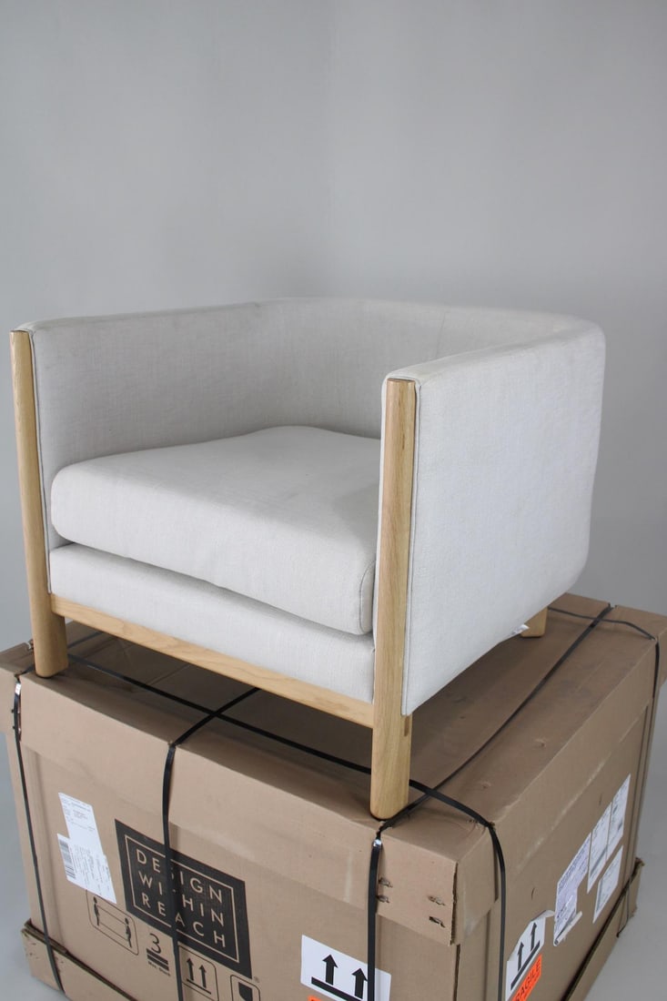 Emmy Chair By Egg Collective, Design Within Reach, Mint In Box, 2 Of 3 Auction