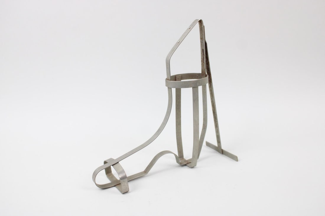 Industrial Metal Shoe Form Sculpture (1 of 8)