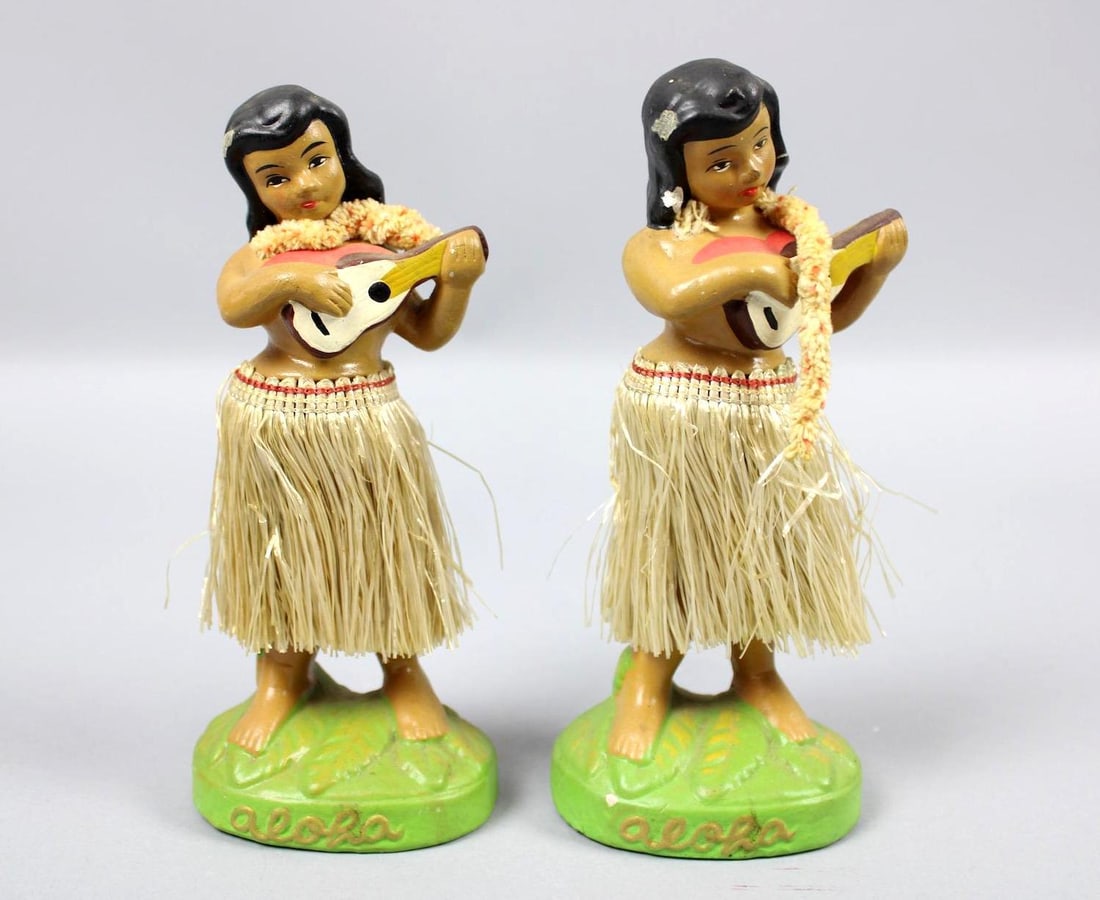 彫刻・オブジェ Treasure Craft Hula Girl HAWAII 01 Treasure Craft Hawaiian Hula Girl Figurine, Vintage Hawaii