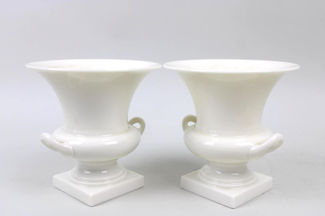 Pair of Lenox Porcelain Urn Planter Bowls (1 of 9)