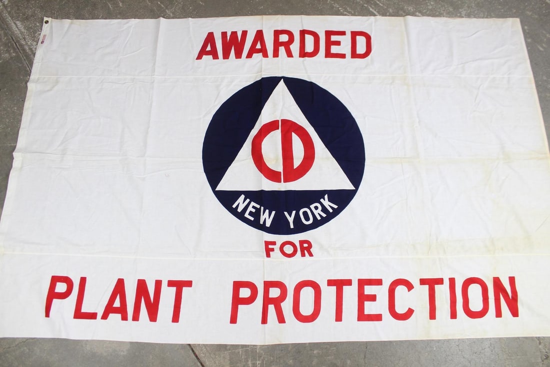 Large 5x8 Ft New York Civil Defense Flag (1 of 8)