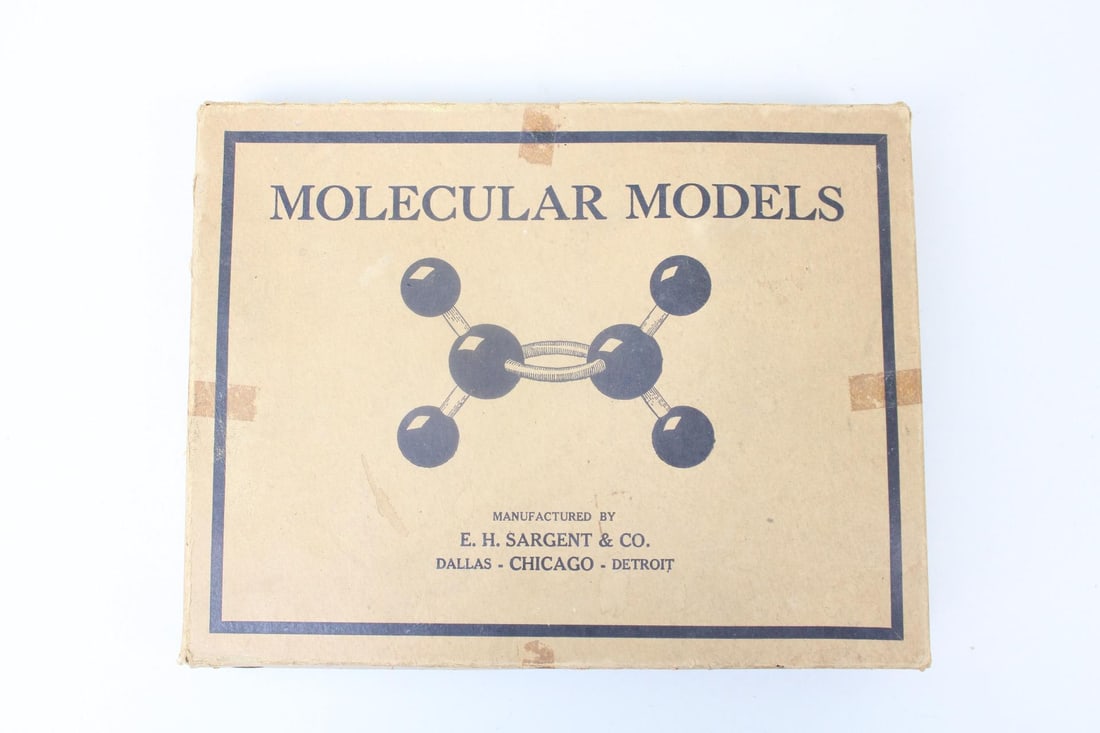 Molecular Models Science Education Kit in Box, Sargent Laboratory Supplies, 2 of 2 (1 of 9)