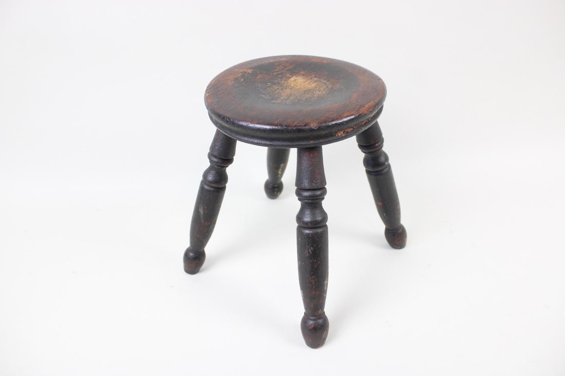 Antique Primitive Diminutive Stool (1 of 6)