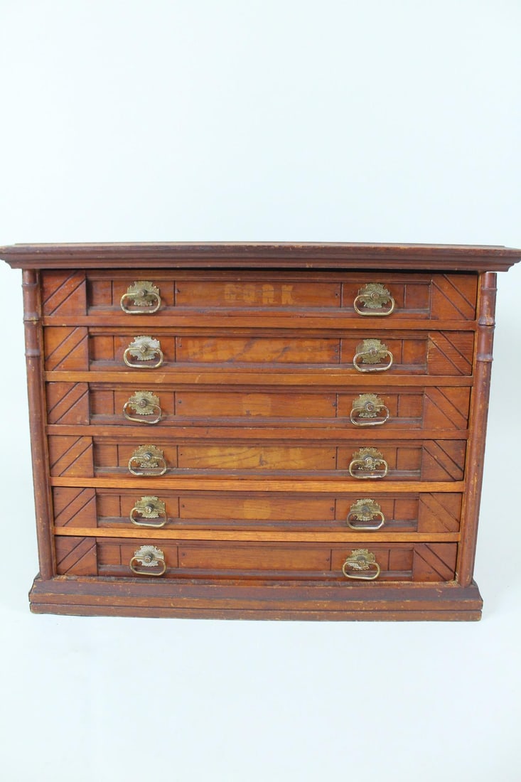 Willimantic 6-Drawer Spool Cabinet (1 of 17)