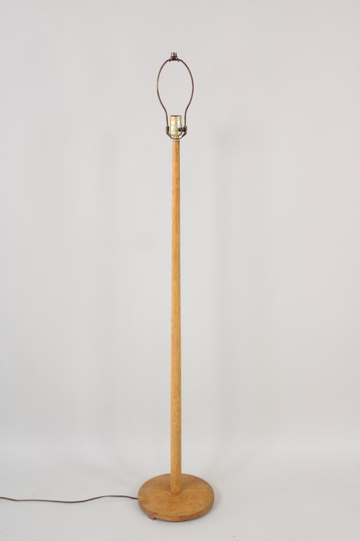 Mid-Century Modern Scandinavian Teak Floor Lamp, Made in Sweden (1 of 8)