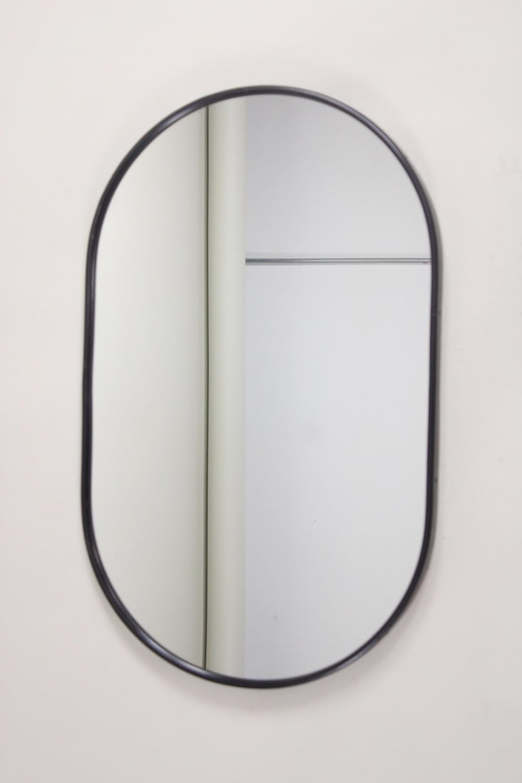 Oval 'Pill' Wall Mirror by Rejuvenation, Contemporary (1 of 6)