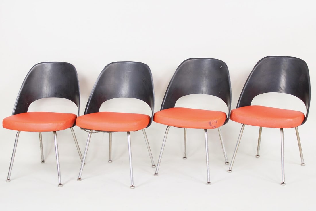 Set of 4 Eero Saarinen Executive Model 72 Chairs, Knoll, IBM (1 of 18)