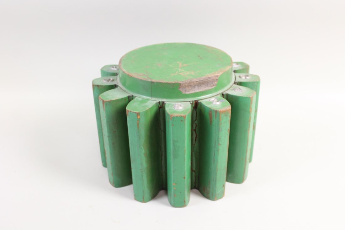 Industrial Wooden Gear Wheel Foundry Mold (1 of 9)