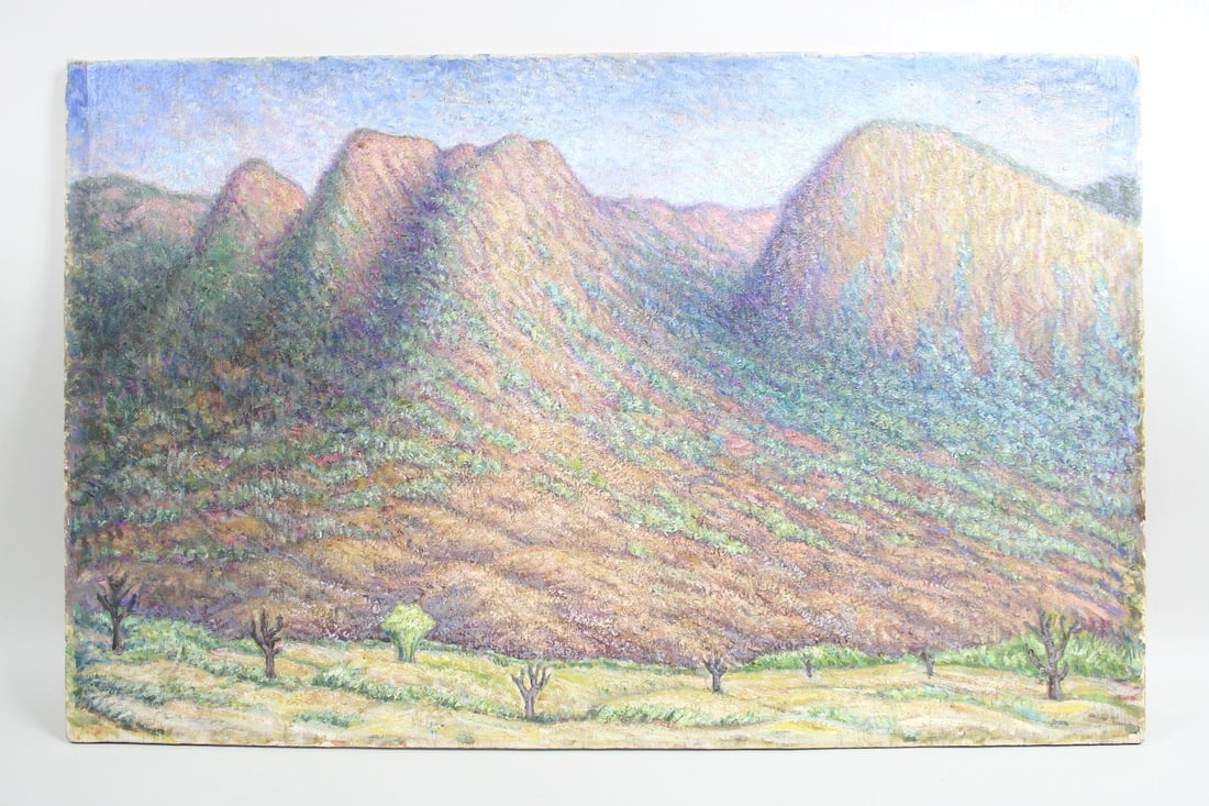 New Mexico Landscape, Woodstock Artist Rodney Lethbridge (1 of 12)