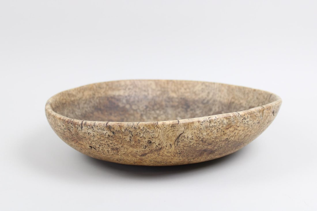 Primitive Smooth Burl Wood Bowl (1 of 11)
