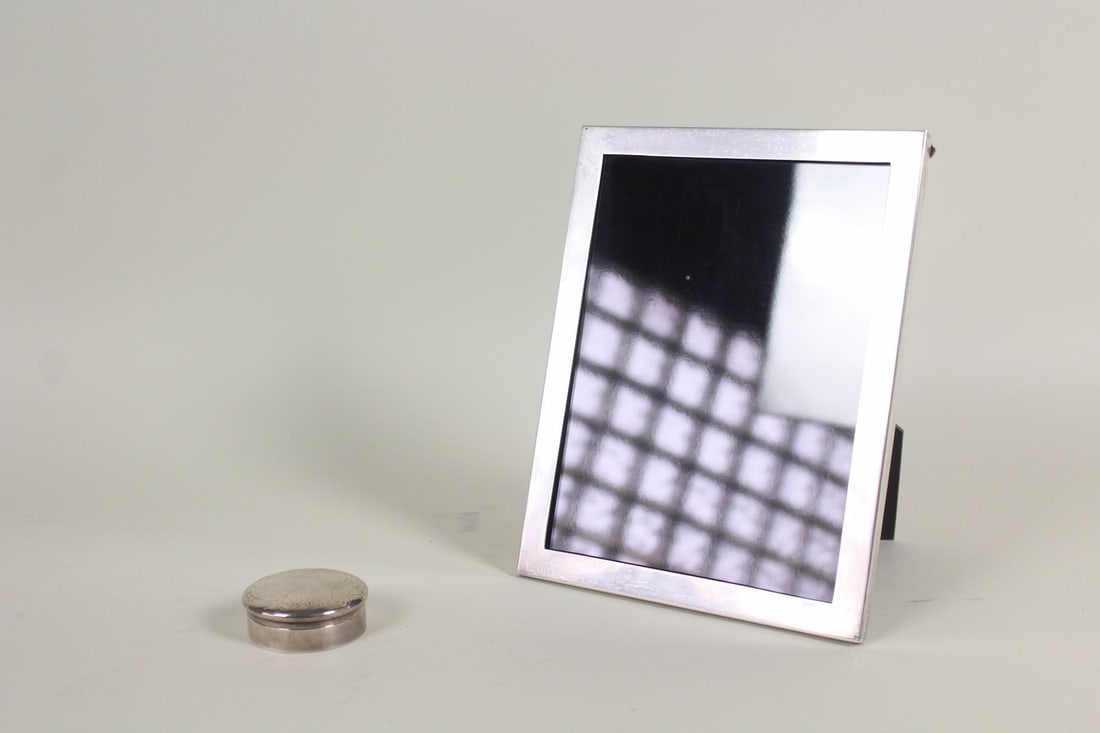 Sterling Silver Tiffany & Co. Frame and Pill Box (1 of 11)