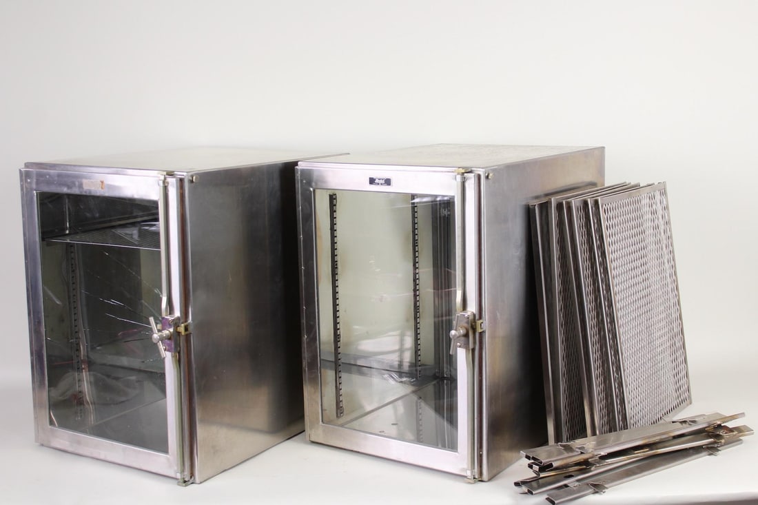 Pair of Stainless Steel Boekel Scientific Desiccator Cabinets (1 of 14)