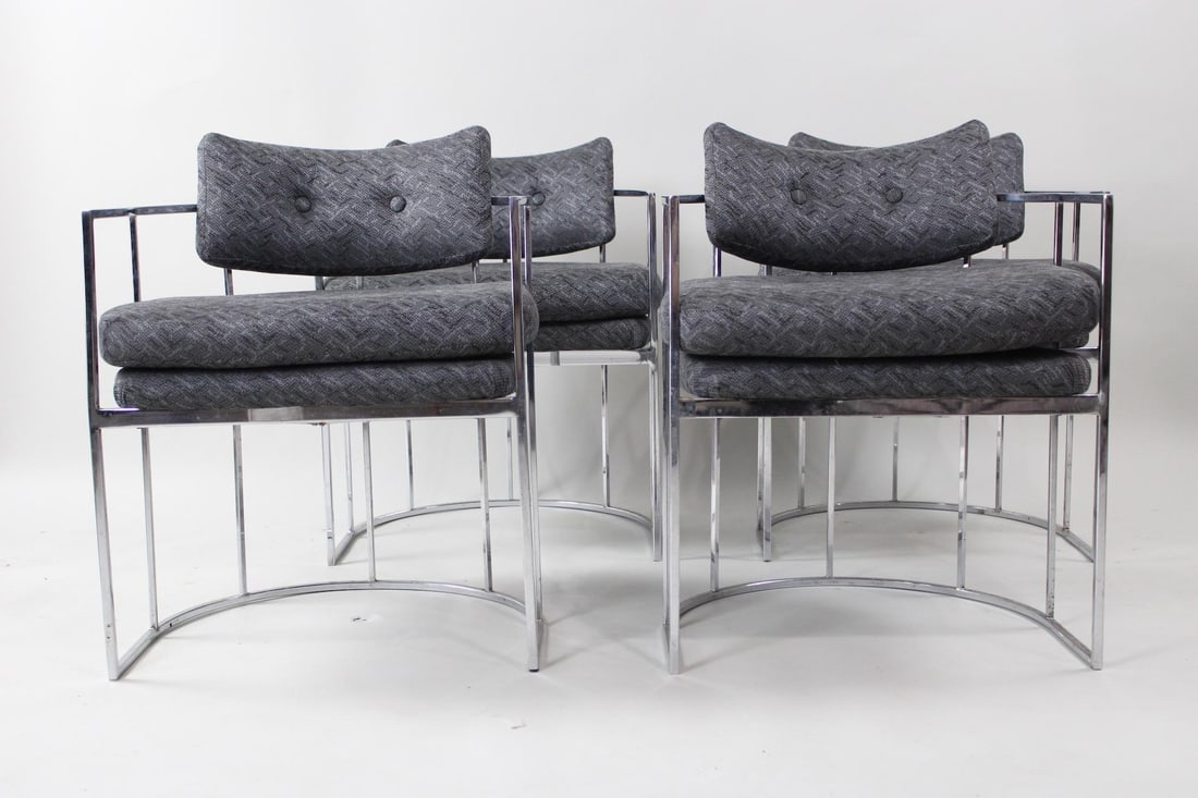 Set of 4 Contemporary Modern Pasadena Chairs by Erinn Valencich (1 of 11)