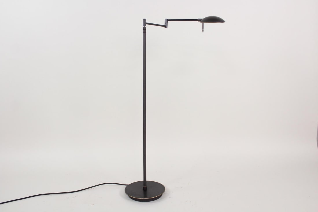 Minimalist Holtkotter Leuchten Black & Bronze Cantilever Floor Lamp (1 of 10)