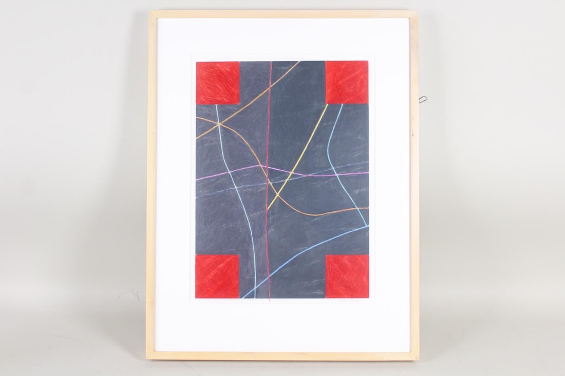 Robert Yucikas Abstract Colored Pencil Drawing 1987 (1 of 13)