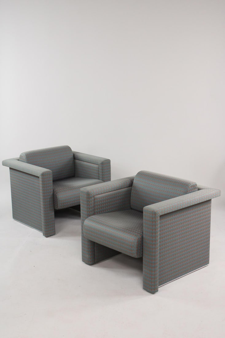Pair of Trix and Robert Haussmann Armchairs, Knoll, 2 of 2 (1 of 14)