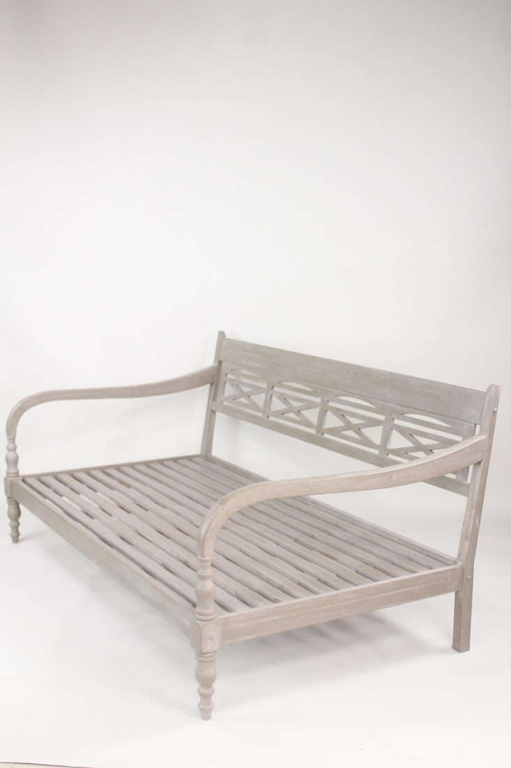 Large Contemporary Wooden Country Daybed (1 of 7)