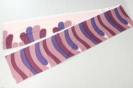 Large 7 yd Marimekko Albatrossi Fabric Panel 1967