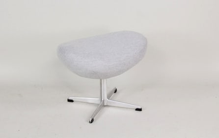 Arne Jacobsen "Egg" Foot Stool Ottoman for Fritz Hansen