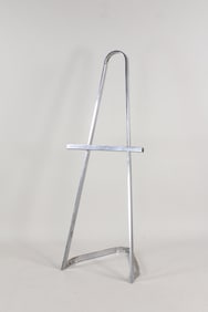Mid Century Modern Chrome Display Easel