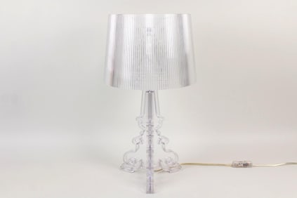 Postmodern Transparent 'Bourgie' Plastic Lamp, Ferruccio Laviani for Kartell