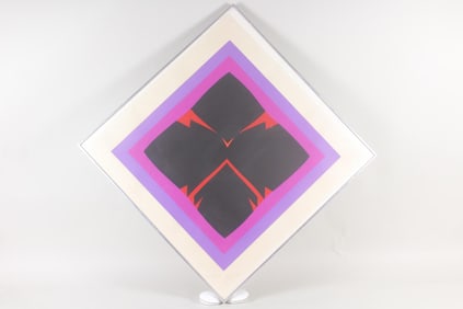 Jack Youngerman Abstract Limited Edition Serigraph, 1974